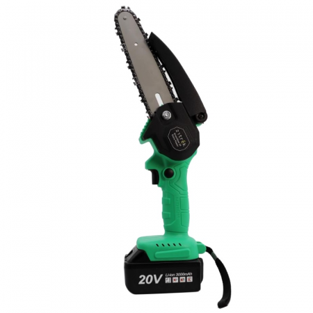 Пила цепная аккумуляторная ZITREK GreenSaw 20 Extra power { 20В, 3Ач Li-ion аккум. 1шт, 1,5Ач Li-ion аккум. 1шт, ЗУ }, фото 