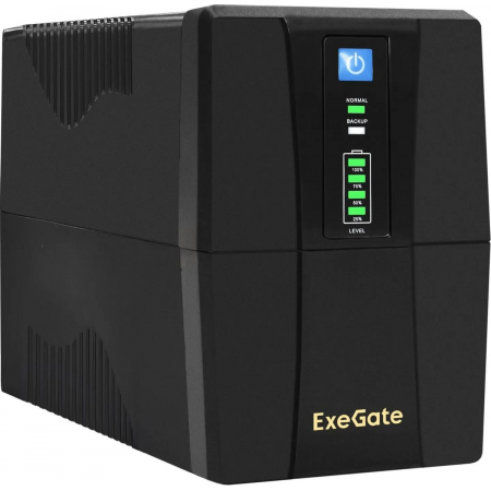 ИБП ExeGate EX292764RUS SpecialPro UNB-600.LED.AVR.2SH.RJ.USB , фото 