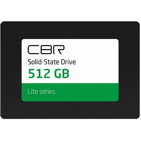 SSD CBR Lite 512Gb SSD-512GB-2.5-LT22, фото 
