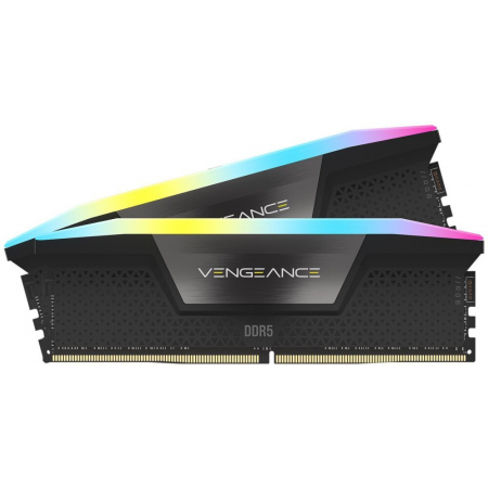 Оперативная память DIMM Corsair Vengeance RGB DDR5 32Gb CMH32GX5M2B5200C40 (2x16Gb), фото 