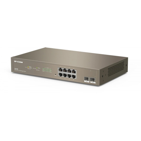 Коммутатор управляемый IP-COM G3310F , настенный, 1000 Мбит/сек, 8 port, SFPx2, фото 