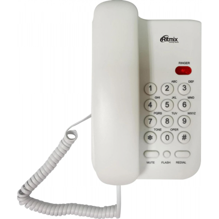 Телефон RITMIX RT-311 white, фото 