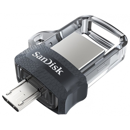 USB Flash накопитель 16Gb Sandisk Ultra Dual Drive m3.0 (SDDD3-016G-G46) Черный, фото 