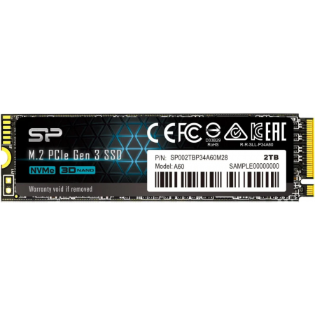 SSD Silicon Power A60 2Tb SP002TBP34A60M28, фото 