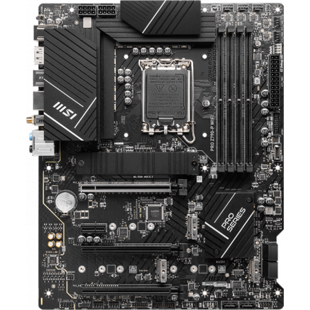 Материнская плата MSI PRO Z790-P WIFI,  Z790, LGA1700, 4DDR5, 3PCI -Ex16, 1PCI - Ex1, 4M.2, фото 