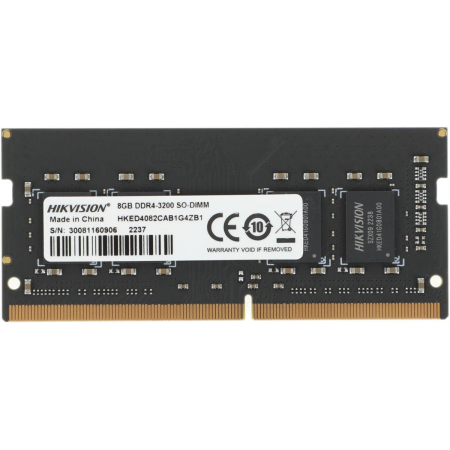 Оперативная память SO-DIMM Hikvision DDR4 8Gb 3200MHz HKED4082CAB1G4ZB1/8G, фото 