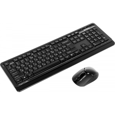 Клавиатура + мышь A4Tech Fstyler FG1012 Black, фото 