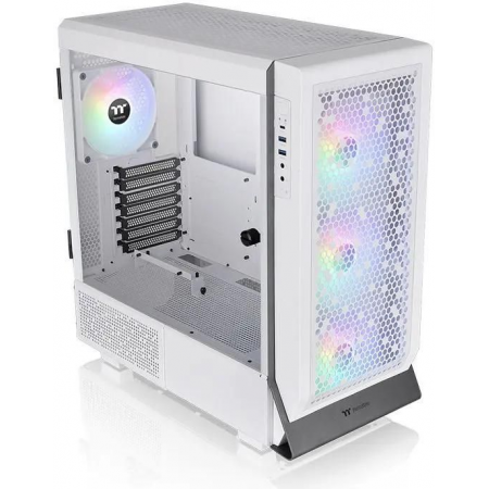 Корпус Thermaltake Ceres 500 TG ARGB белый без БП ATX 4x140mm 2xUSB3.0 1xUSB3.1 audio bott PSU, фото 