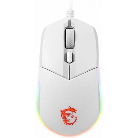 Мышь проводная MSI Clutch GM11 (S12-0401980-CLA) Белый, фото 