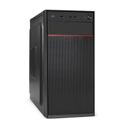 Корпус Minitower ExeGate BAA-113U-AAA450 (mATX, БП AAA450 с вент. 8см, 2*USB+1*USB3.0, аудио, черный), фото 