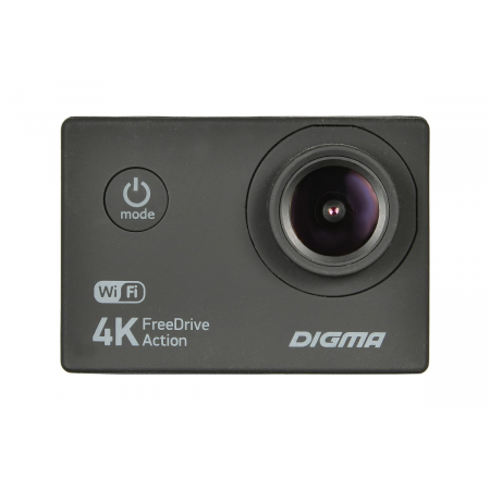 Видеорегистратор Digma FreeDrive Action 4K WiFi черный 8Mpix 2160x3840 2160p 150гр. Allwinner V3, фото 
