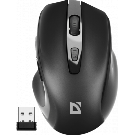 Мышь беспроводная Defender Prime MB-053 (52053) чёрный, фото 