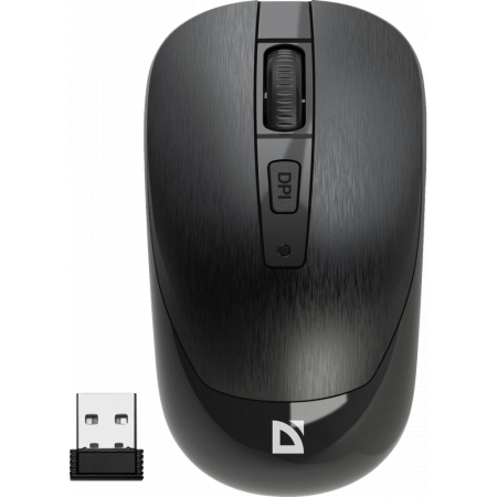 Мышь беспроводная Defender Optical MB-995 (52995) чёрный, фото 