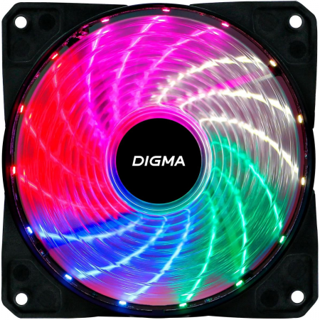 Вентилятор для корпуса Digma DFAN-FRGB2 DFAN-FRGB2, фото 