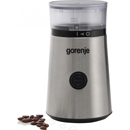 Кофемолка Gorenje SMK150E 150Вт сист.помол.:одинарный нож вместим.:60гр серебристый, фото 
