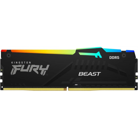Оперативная память DIMM Kingston FURY Beast Black AMD RGB DDR5 32Gb KF560C36BBEA-32, фото 