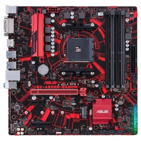 Материнская плата ASUS EX-A320M-GAMING [90MB0VG0-M0EAYM], фото 