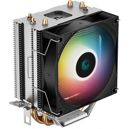 Кулер DEEPCOOL AG300 LED LGA1700/1200/115X/AM5/AM4 (36шт/кор, TDP 150Вт, PWM, Multi-Color LED Lighting, Fan 92mm, 3 тепл. Трубки прямого контакта) RET, фото 