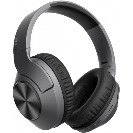 Наушники накладные A4Tech 2Drumtek BH300 черный беспроводные bluetooth оголовье (BH300 ASH GREY), фото 