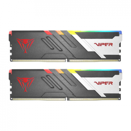Оперативная память DIMM Patriot Viper Venom RGB DDR5 64Gb PVVR564G560C40K (2x32Gb), фото 