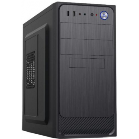 Корпус Сase Forza mATX, 450W, 2xUSB2.0, Black, w/o FAN, 12 cm fan PSU, power cord, фото 