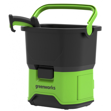 Мойка высокого давления GREENWORKS GDC40 (5104507) без АКК. и ЗУ.  аккумуляторная 40В V20л шланг 6м, фото 