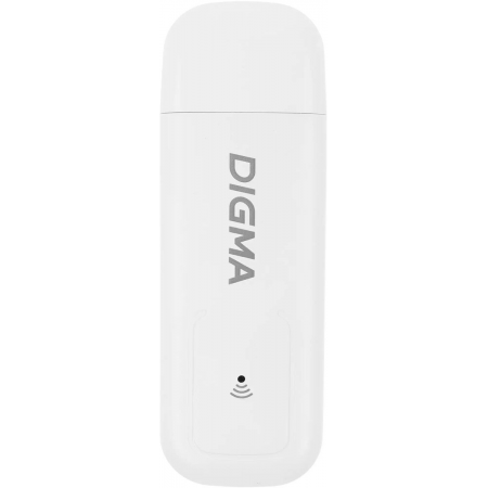 Модем 3G/4G Digma Dongle WiFi DW1960 USB Wi-Fi Firewall +Router внешний белый, фото 
