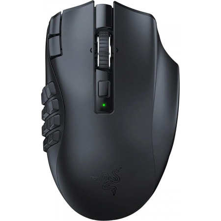 Мышь беспроводная Razer Naga V2 HyperSpeed (RZ01-03600100-R3G1) чёрный, фото 