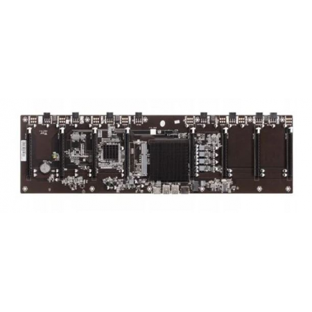 Материнская плата с ЦПУ AFHM65-ETH8EX Intel HM65+ Intel Celeron, 1XDDR3-1600MHZ, 8XPCI-EX16, 1XSATA2, 1XMSATA2, 100LAN MATX, RETAIL PACK, фото 