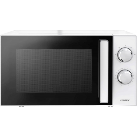 СВЧ Centek CT-1560 (White) 700W, 20л, 5 режимов, таймер, подсветка, открыван дверцы ручкой, фото 