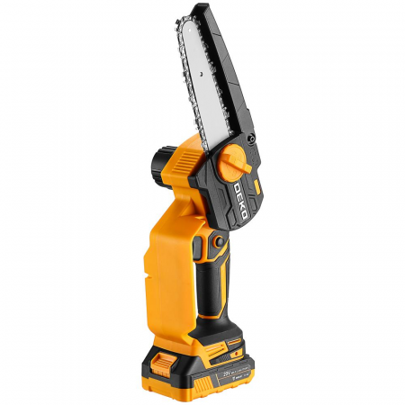 Пила цепная аккумуляторная DEKO DKCHS 20-6, 20В, 2x2.0Ач [063-4309], фото 