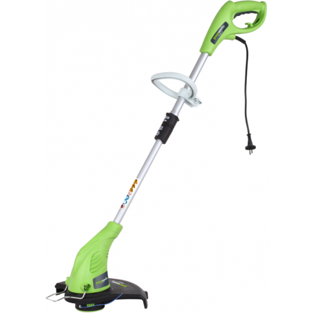 Триммер электро GREENWORKS 21217  нижний двигатель 500Вт леска 1.6мм 33см, фото 