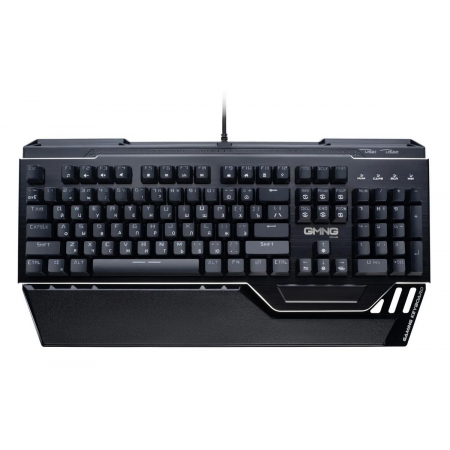 Клавиатура Оклик GMNG 985GK механическая черный USB Multimedia for gamer LED (подставка для запястий) (1677413), фото 