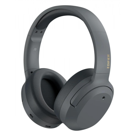 Гарнитура накладные Edifier W820NB PLUS серый беспроводные bluetooth оголовье, фото 