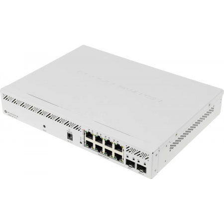 Коммутатор Mikrotik CSS610-8P-2S+IN PoE-коммутатор, 8х 1G RJ45, 2х SFP+, раздача PoE 140 Вт, SwitchOS Lite, фото 