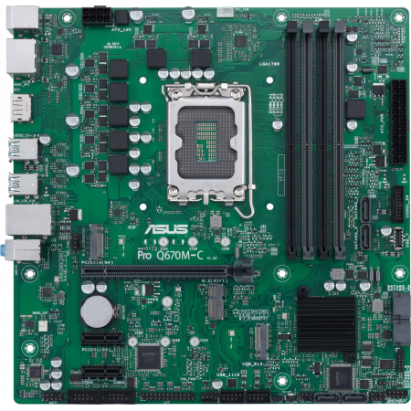 Материнская плата ASUS PRO Q670M-C-CSM, фото 