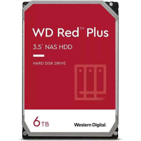 Жесткий диск Western Digital Red Plus 6Tb WD60EFPX, фото 