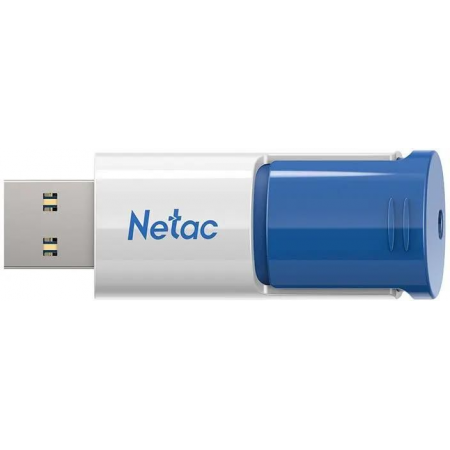 Флеш Диск Netac 512Gb U182 NT03U182N-512G-30BL USB3.0 синий/белый, фото 