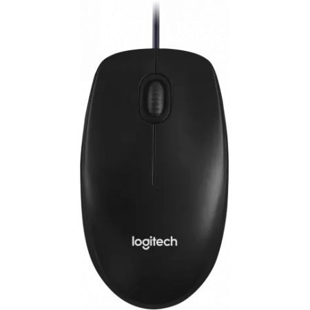 Мышь проводная Logitech M100 (910-006765) Чёрный, фото 