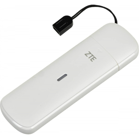 Модем 2G/3G/4G ZTE MF833N USB Firewall +Router внешний белый, фото 
