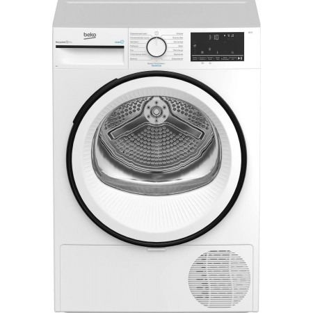 Сушильная машина Beko B3T68230 кл.энер.:A макс.загр.:8кг белый, фото 