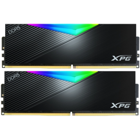 Оперативная память DIMM ADATA XPG Lancer RGB DDR5 64Gb AX5U6000C3032G-DCLARBK (2x32Gb), фото 