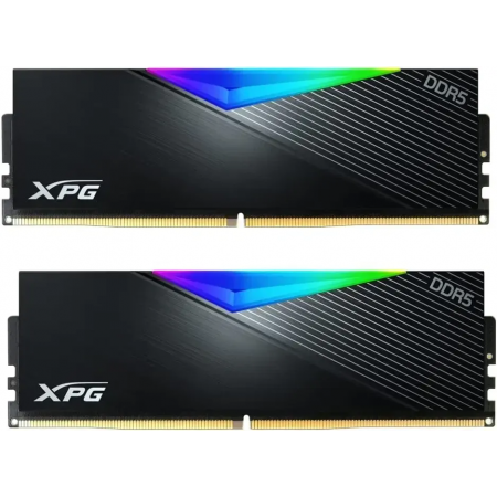 Оперативная память DIMM ADATA XPG Lancer RGB DDR5 64Gb AX5U6400C3232G-DCLARBK (2x32Gb), фото 