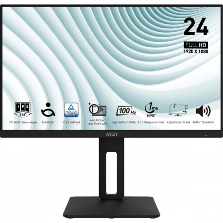 Монитор MSI 23.8" Pro (9S6-3PA19T-204), фото 