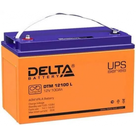 Батарея Delta DTM 12100 L, фото 