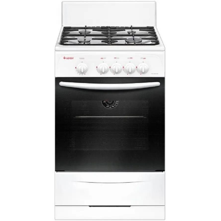 Плита Газовая Gefest CG 50М02 К73 белый (без крышки) реш.чугун, фото 