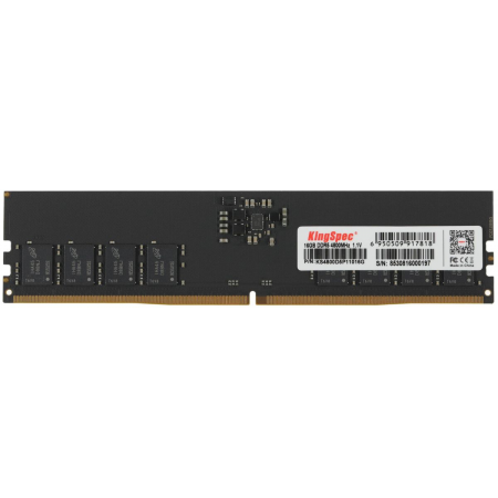 Оперативная память DIMM KingSpec DDR5 16Gb KS4800D5P11016G, фото 