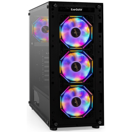 Корпус ExeGate i3 BASE 600W чёрный EX294978RUS, фото 