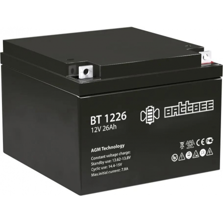 Аккумулятор BT 12-26 BattBee, фото 