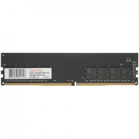 Оперативная память DIMM QUMO DDR4 16Gb QUM4U-16G2666N19, фото 